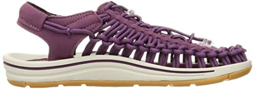 KEEN Women's Uneek Classic Two Cord Sandals, Prune Purple/Prune Purple, 7.5