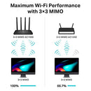 TP-Link Archer C80 AC1900 MU-MIMO Dual Band Wireless Gaming Router, Wi-Fi Speed Up to 1300 Mbps/5 GHz + 600 Mbps/2.4 GHz, Supports Parental Control, Guest Wi-Fi (UK Version)