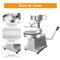 Julymoda Commercial Burger Press Maker,4 inch Hamburger Patty Maker Food-Grade Stainless Steel Hamburger Press Burger Machine Beef Pork Chicken Vegetarian Patties Maker with 500 Pcs Patty Papers