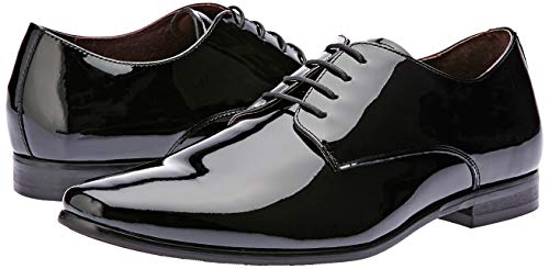 Julius Marlow Men's Jet Dress Shoe, Black Patent, UK 7/US 8