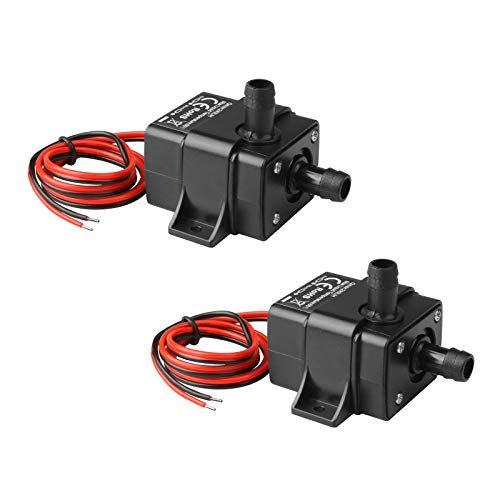 2 Pack Mini Submersible Water Pump 240L/H 63 Gallon For Aquarium Garden Pond Fall Hydroponic Fountains