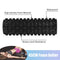 ADVWIN Foam Roller Set Yoga Roller | 8 in 1 + Tote Bag (Foam Roller, EVA Muscle Roller Stick, 1 Massage Balls & 5 Resistance Bands) - Physical Therapy Injury Prevention Deep Tissue Massage, Black