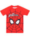 Marvel Spider-Man Swimsuit Boys Kids Two Piece Top Shorts Swim Set 5-6 Years Red