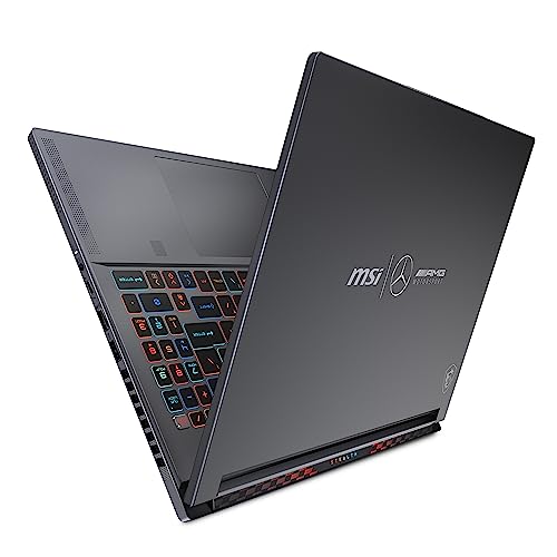 MSI Stealth 16 MercedesAMG A13VG-240AU Gaming Laptop 16 Inch UHD+ OLED 120Hz, i9-13900H, RTX 4070, 32GB DDR5 RAM, 2TB SSD, Selenite Gray