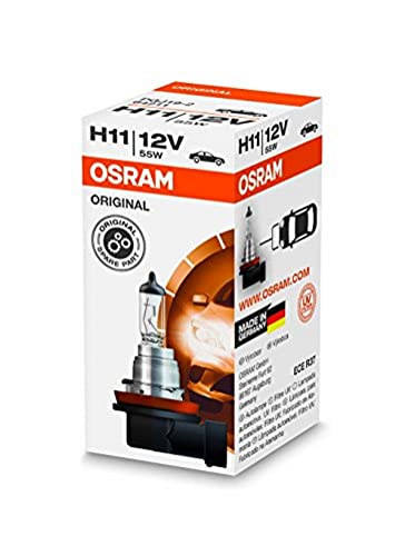 OSRAM 64211 ORIGINAL H11, halogen headlamp, 64211, 12 V passenger car, folding carton box (1 unit)