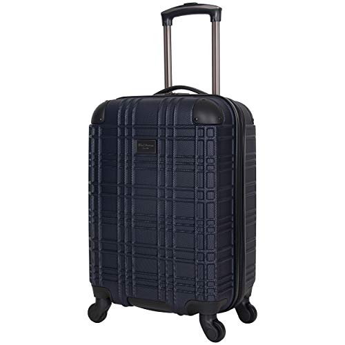 Ben Sherman Nottingham Lightweight Hardside 4-Wheel Spinner Travel Luggage, Navy, 3-Piece Set (20"/24"/28"), Luggage Nottingham 3 Piece Hardside Spinner Luggage Set, 3-Piece Set (20"/24"/28")