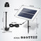 20W Solar Powered Fountain Water Pump for Outdoor Garden Pond Pool