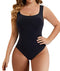 SHAPERX Bodysuit for Women Tummy Control Shapewear Sleeveless Seamless Sculpting Thong Body Shaper, AU-SZ5238-Black-S/M