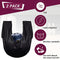 Zhanmai 2 Pack Bowling See Saws Washable Bowling Ball Polisher Bags Bowling Ball Cleaner Holder Bags Black Bowling Cleaner Towels for Bowling Ball Cleaning