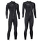 ZCCO 3mm Neoprene Wetsuits, Front Zip Full Body Men and Women Diving Suit, one Piece for Snorkeling, Scuba Diving Swimming, Surfing