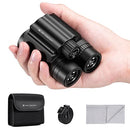 K&F Concept 8x21 Compact Binoculars Kids Adults, BAK4 Prism + FMC Broadband Green Film for Birdwatching、Outdoor Adventure、Show and Concert.