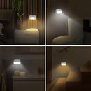 ZISUYU Motion Sensor Light Indoor Led Night Light Stick on Nightlight Battery Operated Lights for Toilet Closet Bathroom Bedroom Hallway Stair