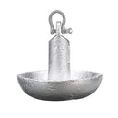 Seachoice Mushroom Anchor, Cast Iron, Aluminum-Painted Silver, 20 Lbs, Boats Up to 24 Ft. Long