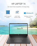 HP Stream 14inch HD Touchscreen Display Laptop, Intel Celeron N4020 Processor, 8GB DDR4 Memory, 128GB Storage (64GB eMMC+64GB Card), WiFiBluetooth,1-Year Microsoft 365,Win 10 S,Jet Black|NoCo Bundle