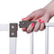 Dreambaby Liberty Extra-Wide Baby Safety Gate - with Smart Stay-Open Feature - Fits Openings 99-105.5cm Wide & 76cm Tall - White - Model F867