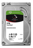 Seagate 2TB IronWolf NAS SATA 6Gb/s NCQ 64MB Cache 3.5-Inch Internal Hard Drive (ST2000VN004)