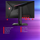 MSI Optix MAG274QRF-QD Esports Gaming IPS Monitor - 27 Inch, 16:9 WQHD (2560 x 1440), 2K, Rapid IPS, 165 Hz, 1ms GTG, G-SYNC Compatible, RGB, HDR, Quantum Dots, Adobe 99 Percent, Display Port, HDMI