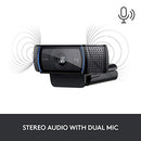 LOGITECH C920 HD Pro Webcam FHD 1080p/H.264/Autofocus/15MP LS-> VILT-C922