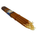 TALISMAN4U 33 Natural Beeswax Taper Candles 11" Tall Blessed Church Jerusalem Holy Land Candles