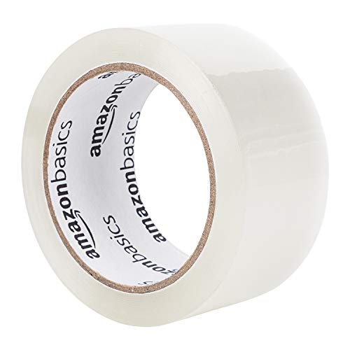 Amazon Basics Packaging Tape for Shipping, Moving and Storing, 4.78cm x 4993cm, 12-pack