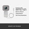 Logitech for Creators StreamCam - Premium Webcam for Streaming and Video Content Creation, Full HD 1080p 60 fps, Premium Glass Lens, Smart Autofocus, USB Connection, for PC, Mac, Off White