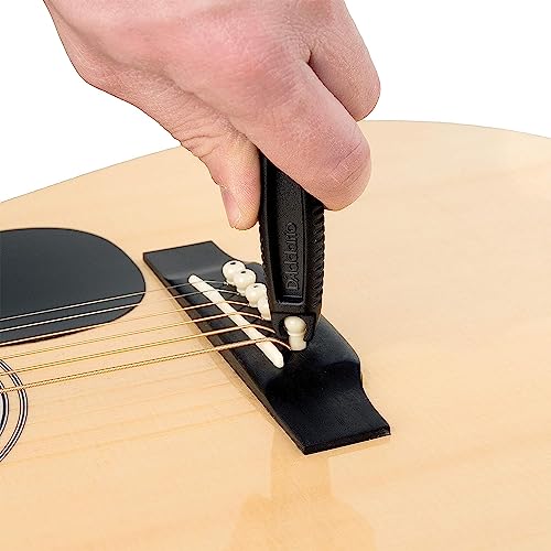LALOCAPEYO Guitar String Winder Cutter Pin Puller - 3 in 1 Multifunctional Guitar Maintenance Tool/String Cutter + String Peg Winder + Pin Puller Instrument Accessories