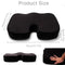 GYB Seat Cushion,Durable Memory Foam Office Chair Cushion, Seat Cushions for car seat Driver, Butt Pillow for Sitting Desk Chair, Black