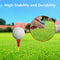 110PCS Plastic & Rubber Cushion Top Golf Tees 83mm Fast Dispatch