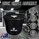 ARCTIC OASIS - Ice Bath Tub, Ice Plunge Bathtubs, Portable Bathtub, Fitness/Rehab Ice Bath for Athletes, Portable Ice Plunge Therapy Tub, Cold Recovery Bucket, Larger Size, Black