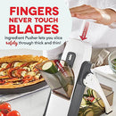 DASH Safe Slice® Mandoline Slicer, Julienne + Dicer for Vegetables, Meal Prep & More with 30+ Presets & Thickness Adjuster - Grey