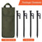 Tent Stakes, 4/8/12/16 Pack 8/10/12/16in Tent Stakes Heavy Duty with Storage Bag, Forged Steel Tent Pegs for Camping Unbreakable and Inflexible (4pcs 8in Stakes)