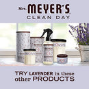 MRS MEYERS Soy Candle Large, Lavender, 7.2 Ounce (Pack of 2)