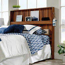 Sauder Vista Key Queen Headboard, Blaze Acacia Finish