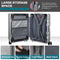 AnyZip Carry On Luggage - Aluminium Frame, Hard Shell, Suitcases with Wheels, TSA Lock, No Zipper - 20in Silver