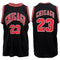 Zmart Australia New Men's Basketball Jersey Sports T Shirt Tee Vest Tops Gym Chicago Los Angeles, Black - Chicago 23, 2XL