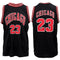 Zmart Australia New Men's Basketball Jersey Sports T Shirt Tee Vest Tops Gym Chicago Los Angeles, Black - Chicago 23, L