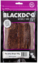 BLACKDOG ROO JERKY STRAPS 150G