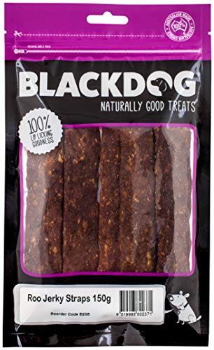 BLACKDOG ROO JERKY STRAPS 150G