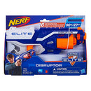 NERF - Elite - Disruptor Blaster - Slam-fire action - 6-dart rotating drum - 6 official Nerf Elite Darts - Outdoor Games and Toys for Kids - Boys and Girls - Ages 8+