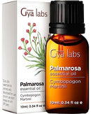 Gya Labs Palmarosa Essential Oil (10ml) - Sweet & Floral Scent