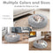 rabbitgoo Cat Beds for Indoor Cats, 20 inches Cat Bed Machine Washable, Fluffy Round Pet Bed Non-Slip, Calming Soft Plush Donut Cuddler Cushion Self Warming for Small Dogs Kittens, Light Grey, Medium