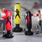 Holyfire Focus Bags Inflatable Punching Bag for Children and Adults - Used to Practice Karate, Taekwondo and Instant Rebound Punching Bag to Relieve Children and Adults' Emotions (Red-a)