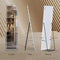 Maxkon LED Full Length Floor Mirror Free Standing Wall Hanging Hallway Bedroom with Stand and Led Light 3 Light Colours