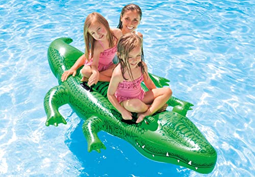 Intex Giant Gator Ride-On Inflatable Pool Float