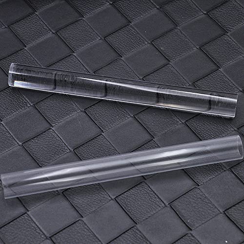 (1PC Hollow) Durable Polymer Clay Craft Clear Acrylic Roller Rolling Pin Art Tools AU