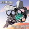 Akargol RC Plane 2.4Ghz Foam v17 Remote Control Airplanes - Helicopter Quadcopter for Adults and Kids, Spinning Drone, Gravity Sensing, Stunt Roll,Cool Light, 2 Battery, Gifts for Kids Boys