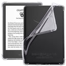 WALNEW Clear Case for 6” Kindle 11th Generation 2022, Soft Transparent TPU Back Cover with Enhanced Corners for 6 Inch All-New Kindle (2022 Released)