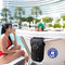FlexSafe by AquaVault (As Seen on Shark Tank): Anti-Theft Portable Beach Chair Safe and Travel Vault. Packable, Lightweight & Slash Resistant. Use at the Beach, Pool, Waterpark, Cruise Ship, & More.