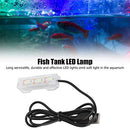 Mini LED Aquarium Light, LED Aquarium Plant Light Aquarium Mini USB Decoration Soft LED Lamp