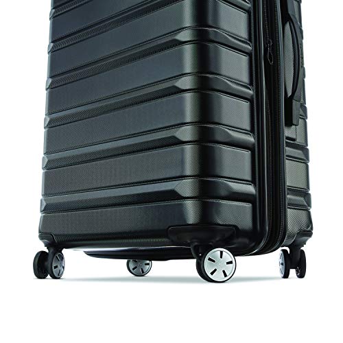 Samsonite Omni 2 Hardside Expandable Luggage with Spinner Wheels, Midnight Black, 2-Piece Set (20/24), Omni 2 Hardside Expandable Luggage with Spinner Wheels